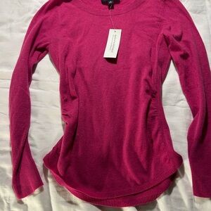 Banana Republic Fuchsia Long Sleeve Top